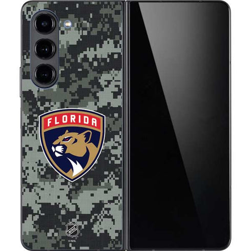 NHL Florida Panthers Camo Galaxy Z Fold5 5G Skin